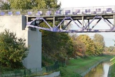 Brücke über die Emscher in Castrop-Rauxel