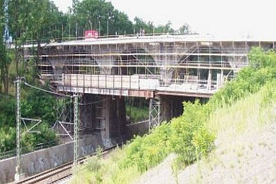 Brücke Rosengarten in Frankfurt (Oder)