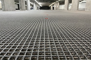 Foto von Carbonbewehrung