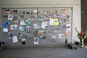 Foto Jubiläumsfeier Erinnerungswand