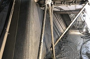 Foto von Carbonbeton und Gerüststäben